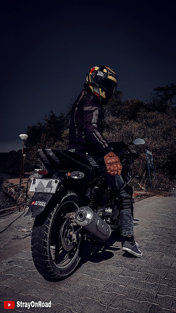 Pulsar 220F Dark, 220, Nature, automotive lighting, sky, night, sportsbike, kashmir, pulsar 220F, Jammu HD phone wallpaper