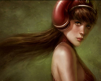 FANTASY GIRL, girl, cg, fantasy, art HD wallpaper