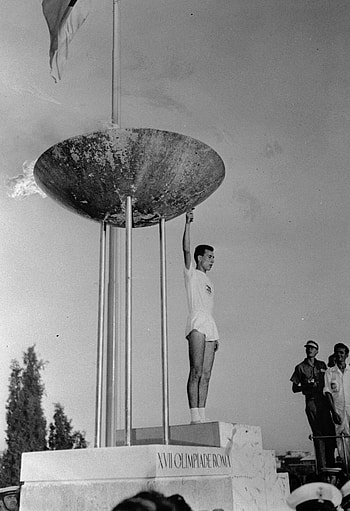 Rome 1960, Olympic Flame HD phone wallpaper