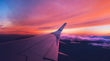 Sky, Clouds, Miscellanea, Miscellaneous, Airplane Wing, Wing Of The Plane HD wallpaper