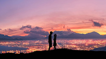 Me And You, love, couple, artist, artwork, digital-art HD wallpaper