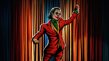 Joker Dancing, joker-movie, joker, superheroes, supervillain HD wallpaper