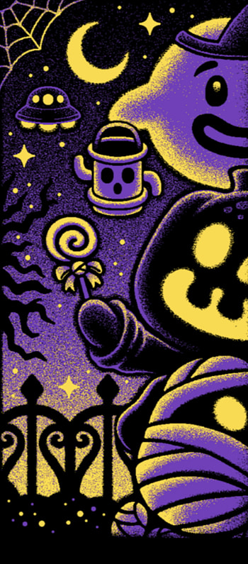ACNH Halloween, Animal Crossing HD phone wallpaper