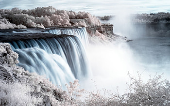 awesome waterfall, waterfall, nature, scenic, beauty HD wallpaper