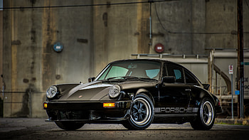 Vehicles, Porsche 911Sc, Black Car, Car, Old Car, Porsche HD wallpaper