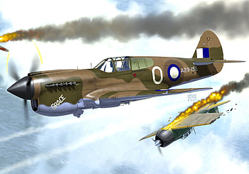 P-40-Warhawk, 40, Warhawk, airplane, P HD wallpaper
