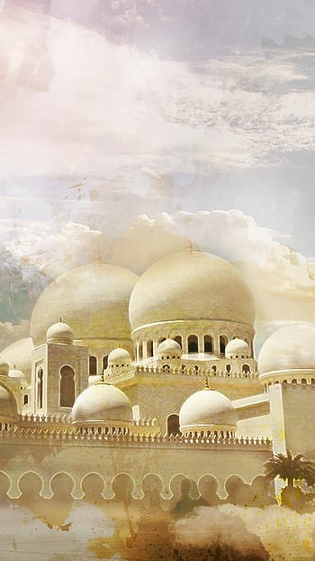 Islamic, Arabian Palace HD phone wallpaper