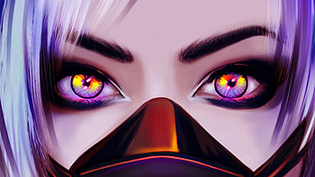 Asian Eye , asian, artist, artwork, digital-art HD wallpaper