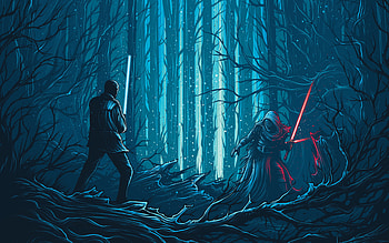 Finn, Kylo Ren HD wallpaper