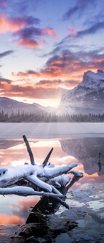 Earth, Banff National Park HD phone wallpaper