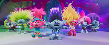 Trolls United - Vibrant Cartoon Ensemble, movie, Trolls Band Together HD wallpaper