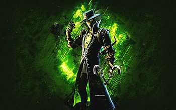 Fortnite Green Wrath Skin, Fortnite, main characters, green stone background, Green Wrath, Fortnite skins, Green Wrath Skin, Green Wrath Fortnite, Fortnite characters HD wallpaper