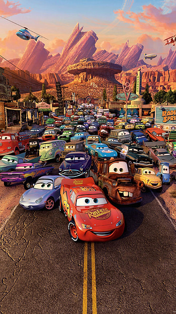 Cars, Pixar HD phone wallpaper