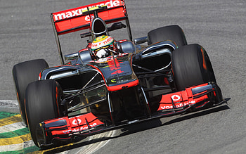 Vodafone McLaren Mercedes squad, Lewis Hamilton HD wallpaper