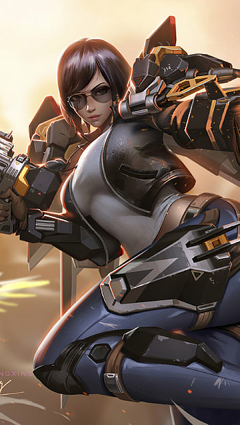 Pharah, Overwatch HD phone wallpaper