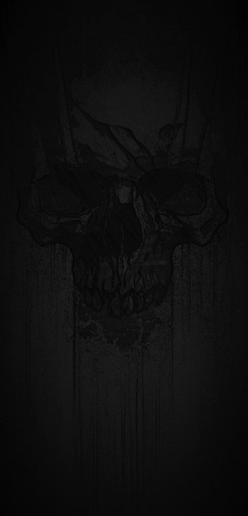 SK 02, head, gray, black, dark, skull, grey HD phone wallpaper