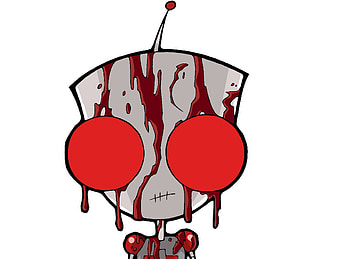Horror, Invader Zim, Tv Show, Blood, Creepy, Evil Invader Zim, Scary, Spooky HD wallpaper