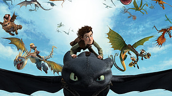 Riders of Berk: Toothless & Hiccup — Skybound HD wallpaper