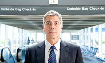 Up in the Air, George Clooney, Comedy-drama, Frequent flyer HD wallpaper