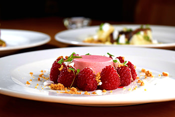 Food, Raspberry, Desert, Souffle HD wallpaper