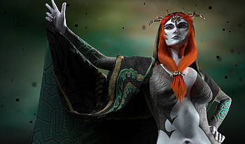 Midna, Twilight Princess, Fan art, ArtStation HD wallpaper