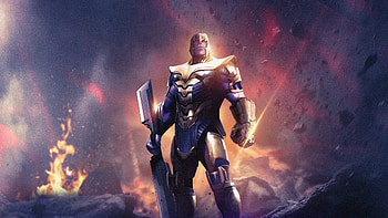 Avengers Endgame Thanos , avengers-endgame, thanos, 2019-movies, movies, behance, superheroes HD wallpaper