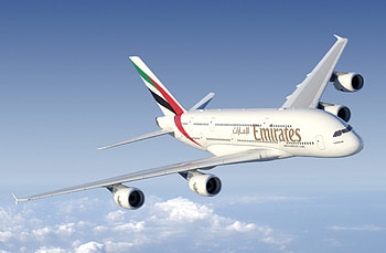 Airbus A380, Emirates Airline HD wallpaper