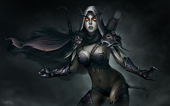 World of Warcraft Sylvanas Dark Lady / and Mobile Backgrounds HD wallpaper