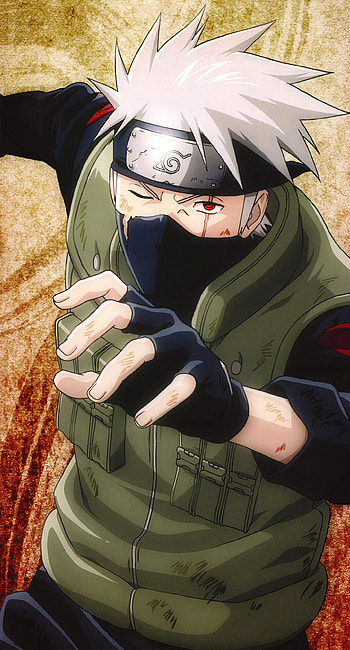 Hatake kakashi, eye, hair HD phone wallpaper