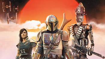 Cara Dune and IG-11, The Mandalorian HD wallpaper