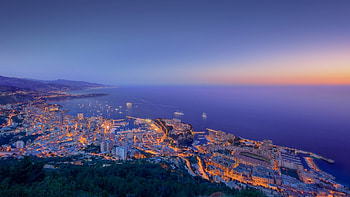magical blue, , blue, city, magical HD wallpaper