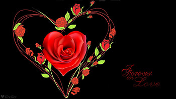 Forever in Love, Day, in, Valentines, Forever, Love HD wallpaper