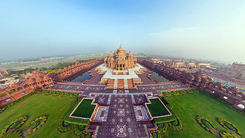 Swaminarayan Akshardham, India HD wallpaper
