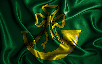 Huntingdonshire flag, , silk wavy flags, english counties, Flag of Huntingdonshire, fabric flags, 3D art, Huntingdonshire, Europe, Counties of England, Huntingdonshire 3D flag, England HD wallpaper