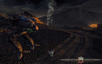 Catapult Mech and Elemental BattleArmor, battletech, battlemech, mechwarrior, robotic HD wallpaper