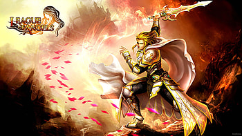 Rose Knight, League of Angels HD wallpaper