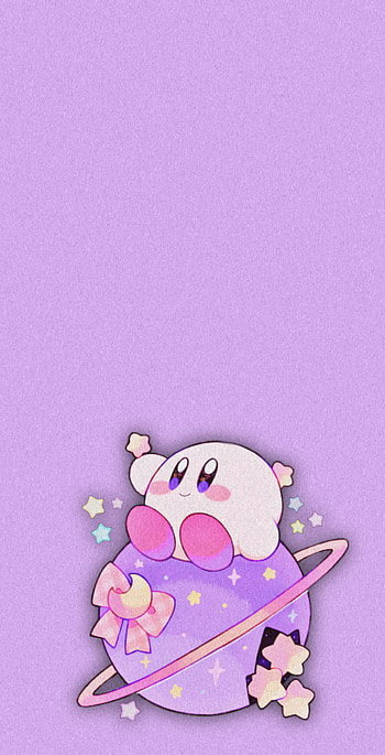 Kirby, magenta, pink HD phone wallpaper