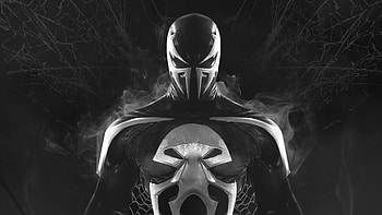 Venom X Punisher, venom, punisher, superheroes, artwork HD wallpaper