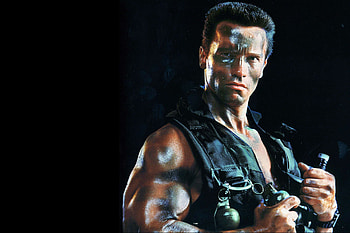 Fearless protagonist, Commando film, Commando's triumph, Endless action HD wallpaper