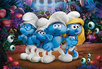 Smurfs The Lost village 2017 Movie, smurfs-the-lost-village, smurfs, 2017-movies, movies, animated-movies HD wallpaper