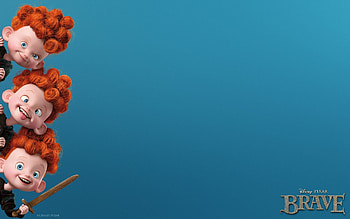 Harris, Hubert, and Hamish, Brave HD wallpaper
