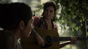 Guitar Ellie 2, Ellie (The Last of Us), Dina (The Last of Us), The Last of Us Part II HD wallpaper