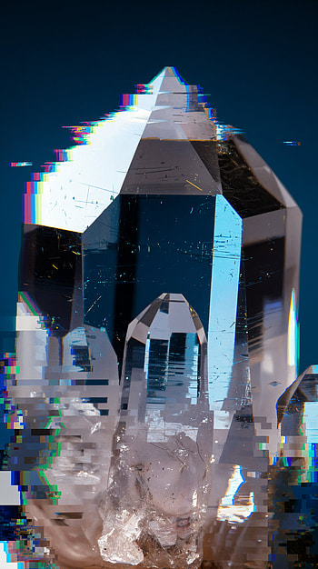 Quartz Crystal: A Stunning , crystal, gemstone, close-up, graphy HD phone wallpaper