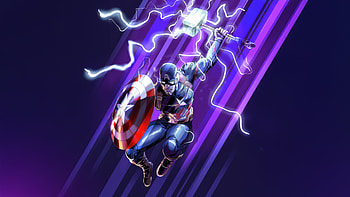 Captain America Justice Never Sleeps, captain-america, superheroes, artwork, digital-art, deviantart HD wallpaper