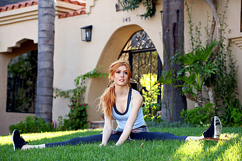 Katherine mcnamara, red head, actress HD wallpaper