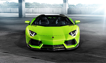 Lamborghini Aventador – Bold Green Supercar in Action, vehicle, Lamborghini Aventador HD wallpaper