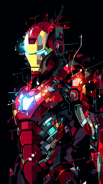 Iron Man Digital Artwork Mobile, Comic, Iron Man HD phone wallpaper