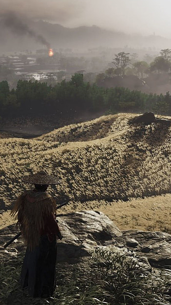 ghost of tsushima, desert HD phone wallpaper