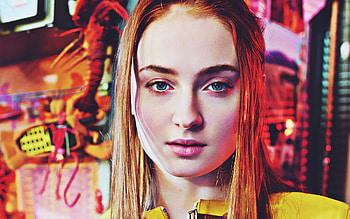 Sophie Turner, InStyle hoot, English actress, Beauty captured HD wallpaper
