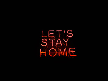 Words, House, Neon, Backlight, Illumination, Inscription HD wallpaper